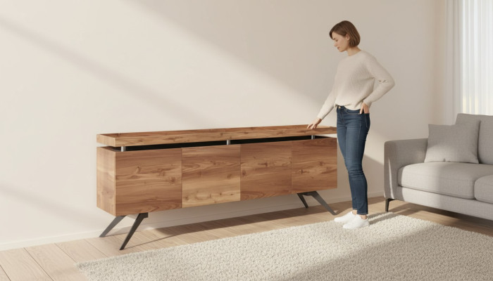 Moderne dressoir luxe laden kantoormeubelen kasten kantoormeubilair.