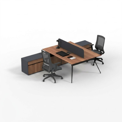 Werktafel Laptoptafel Kantoor meubels Kantoor werkplek Kantoor station Houten meubels