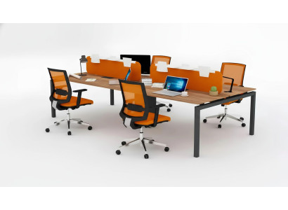 Grote werktafel Kantoorinrichting Kantoor inrichting Tafels Schrijftafel