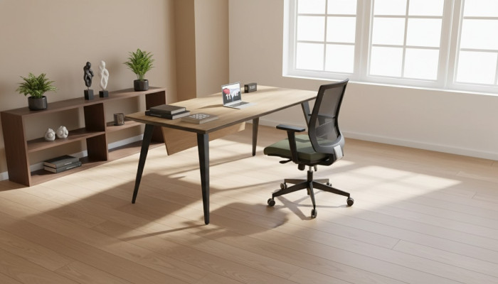 Schrijftafelmeubilair Luxe designmeubels Directiebureau Massief hout Inrichting