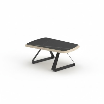 Werkkamer salontafel modern design koffietafel bruin houten meubels nieuw