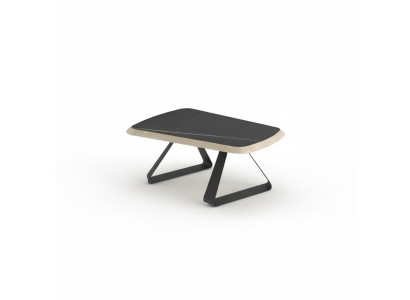 Werkkamer salontafel modern design koffietafel bruin houten meubels nieuw