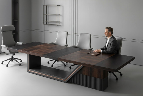 Grote conferentietafel Seminartafel Vergadertafel Kantoorinrichting Modern