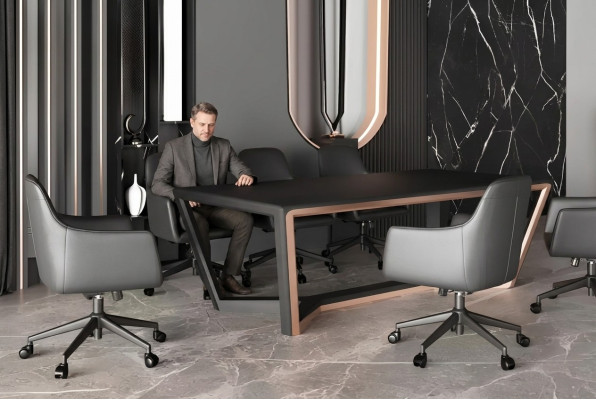 Conferentietafel kantoor meubilair vergadertafels luxe kantoortafels modern