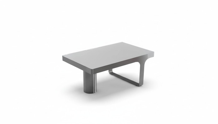 Luxe salontafel kantoor design meubel tafel bijzettafels hout grijs