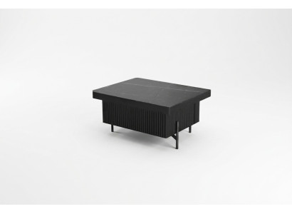 Zwarte kantoortafel salontafel kantoormeubeldesign tafels bijzettafels