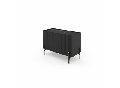 Commode Sideboard kantoorcommode Designmeubilair Kast Tv-meubel kantoor Zwart