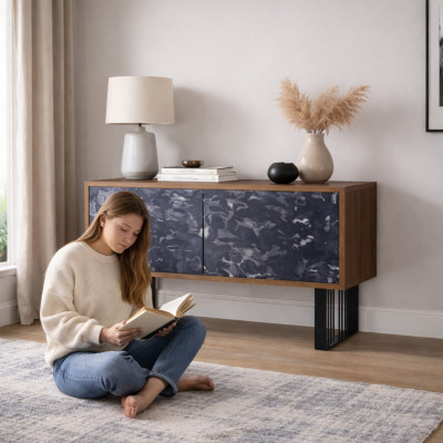 Moderne praktijkcommode kantoormeubilair dressoir ontwerper inrichting hout