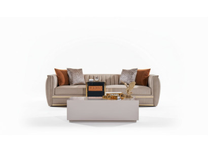 Woonkamer salontafels ontwerp tafel hout beige stijl moderne luxe tafels