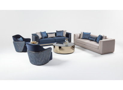 Bankstel 3+3+1+1 Zits Banktafel Tv-standaard Bank Banken Stoel