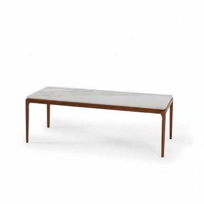 Moderne tafel salontafel bijzettafel koffietafel ontwerper bruin