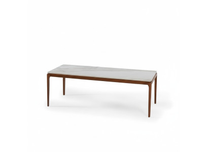 Moderne tafel salontafel bijzettafel koffietafel ontwerper bruin