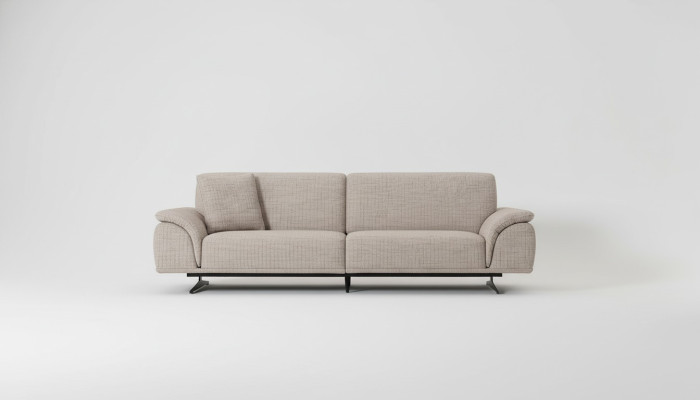 Woonkamerbank 3-zits design luxe gestoffeerde bank moderne banken 250 cm.
