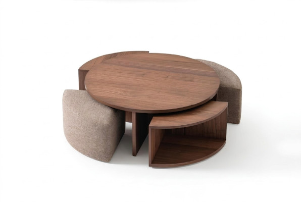 Salontafel Koffietafel Woonkamer bruin Luxe Design Houten Tafels Tafel