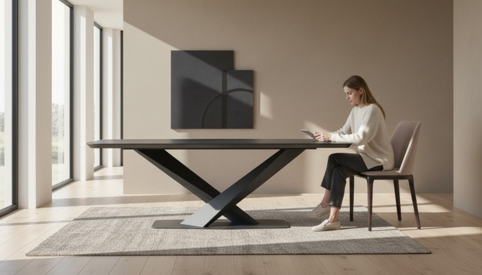 Ergonomische comfortabele stoel van natuurlijk hout door Europese meubelfabrikanten. 