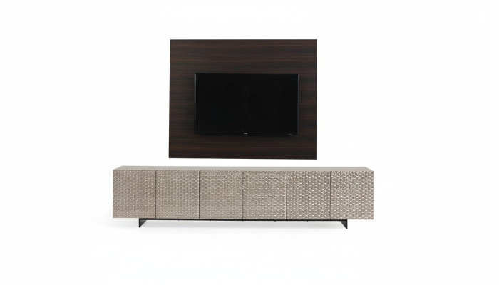 TV muurpaneel bekleding hout Luxe tv woonkamer muur tv meubels