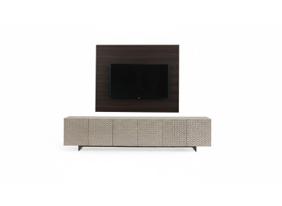 TV muurpaneel bekleding hout Luxe tv woonkamer muur tv meubels