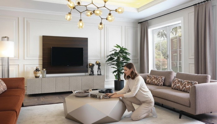 Luxe tv-kast tv-standaard dressoir salontafel tv-wand 3 delen