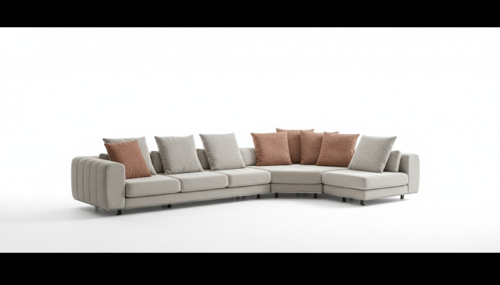 Woonlandschap Bank Hoekbank Design Meubels Bank L-vorm Nieuwe Stijl Modern