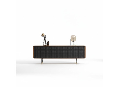 Woonkamer dressoir bruine luxe stijl moderne houten dressoir Loft 228cm