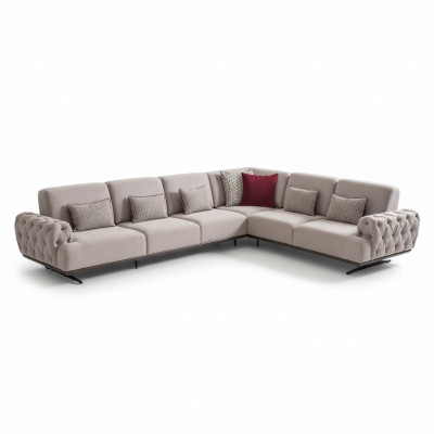 Hoekbank design meubels hoekbank stoffen bank textiel hoekbank meubels 355x280cm