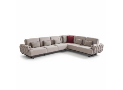 Hoekbank design meubels hoekbank stoffen bank textiel hoekbank meubels 355x280cm