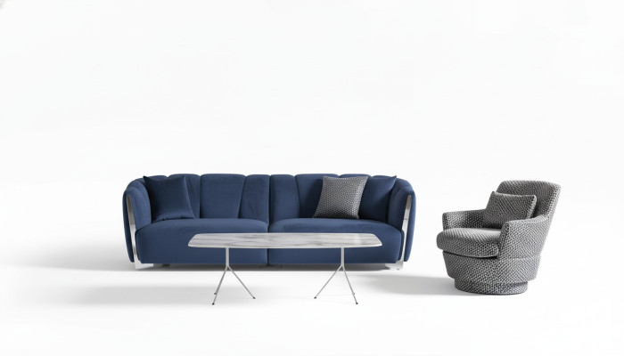 Sofaset 4+1 zits salontafel bank fauteuil zetel luxe set 3-delig nieuw