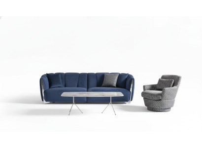 Sofaset 4+1 zits salontafel bank fauteuil zetel luxe set 3-delig nieuw