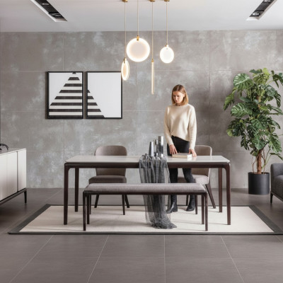 Eettafel groep 4x stoelen eethoek eetkamer set stoel set tafel 5-delig.