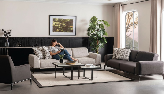 Woonkamer bankstel 4 3 1 zitsbank stoffen bank fauteuil luxe Woonkamer bankstel 4 3 1 zitsbank stoffen bank fauteuil luxe