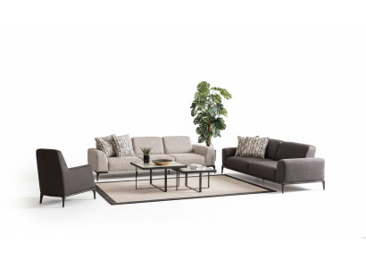 Woonkamer bankstel 4 3 1 zitsbank stoffen bank fauteuil luxe Woonkamer bankstel 4 3 1 zitsbank stoffen bank fauteuil luxe
