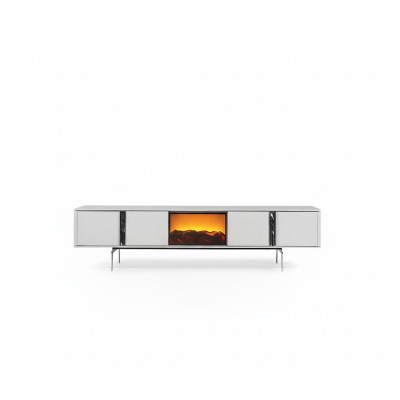 Sideboard met open haard tv stand tv meubel luxe lowboard 240 cm