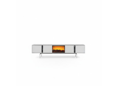 Sideboard met open haard tv stand tv meubel luxe lowboard 240 cm