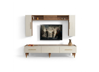 Woonkamer modern stijl luxe meubels woonkamer wandkast 3-dlg.