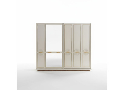 Slaapkamer kledingkast Luxe hout Modern design Meubels Wit Nieuw