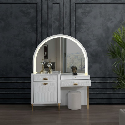 Slaapkamer commode met spiegel console commodes kaptafels meubels