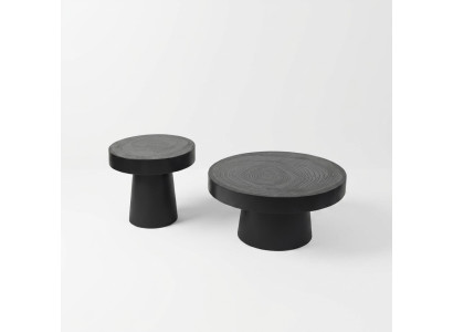 Salontafel Ronde Set 2 delig Bijzettafel Slaapkamer Tafels Design
