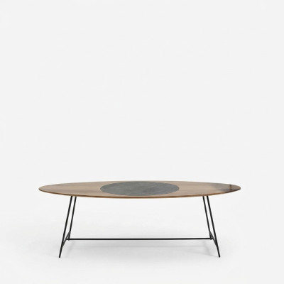 Salontafel Woonkamer Tafel Bruin Hout Koffietafel Design Meubilair Nieuw