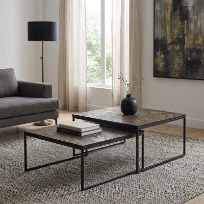 Salontafel Luxe Bijzettafel Meubels Hout Modern Woonkamer Design