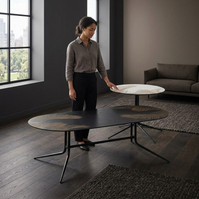 Woonkamer salontafel bijzettafel design salontafels tafels luxe