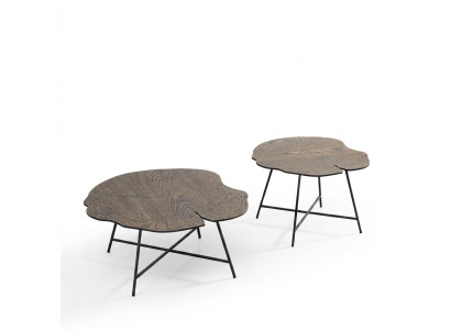 Set van twee luxe salontafels voor de woonkamer in moderne stijl