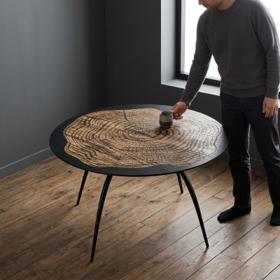 Salontafel Koffietafel Ontwerp Ronde Tafel Woonkamertafel Tafel