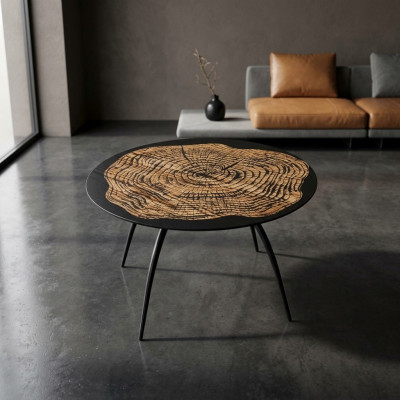 Salontafel Koffietafel Ontwerp Ronde Tafel Woonkamertafel Tafel