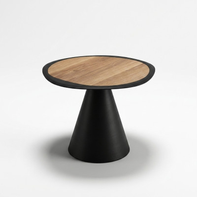 Ontwerper salontafel Bijzettafel Woonkamer Zwart Tafel Meubels Rond