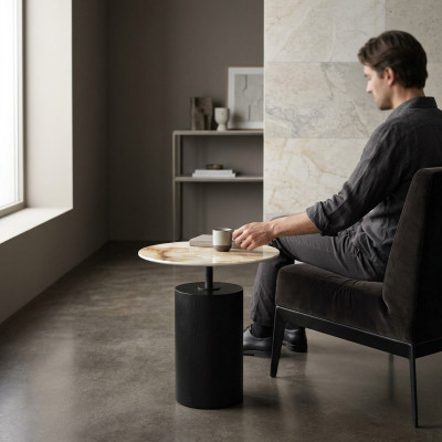 Woonkamer salontafel luxe design bijzettafel Italiaanse stijl nieuw