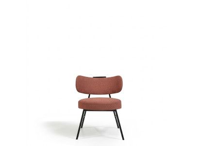 Luxe moderne bruine eetkamerstoel in Italiaans design