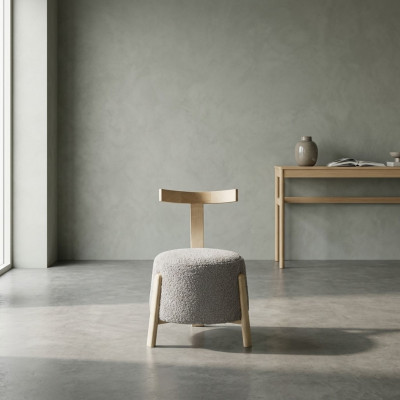 Moderne fauteuil stoel 1x eetkamer lounge zitkamer gestoffeerde stoel textiel nieuw.