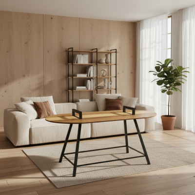 Koffietafel salontafel woonkamer Bruin Luxe salontafelontwerp