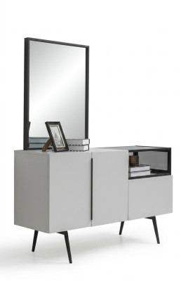 Voortreffelijke minimalistische ladekast voor de slaapkamer in moderne stijl