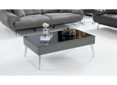 Salontafel Woonkamer Hout Luxe Meubels Moderne Kleur Grijs nieuw